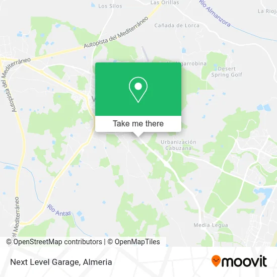 Next Level Garage map