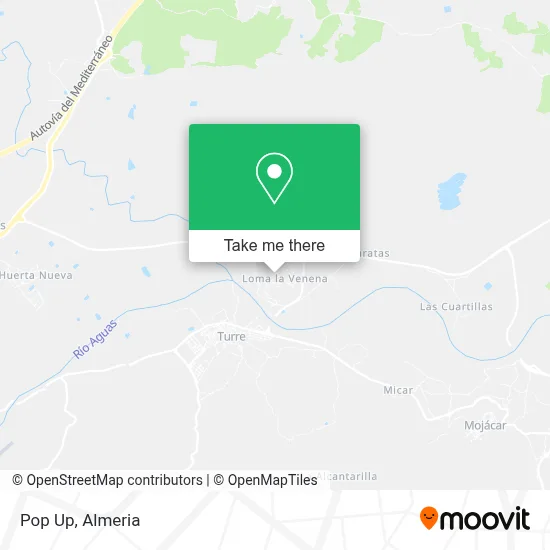 Pop Up map