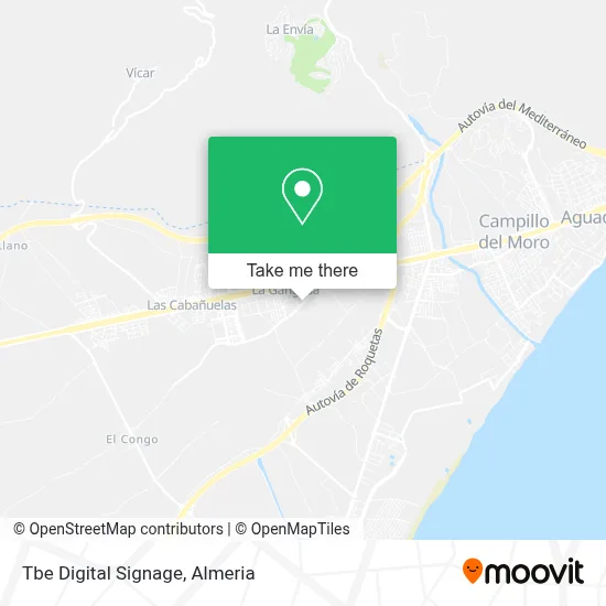 Tbe Digital Signage map