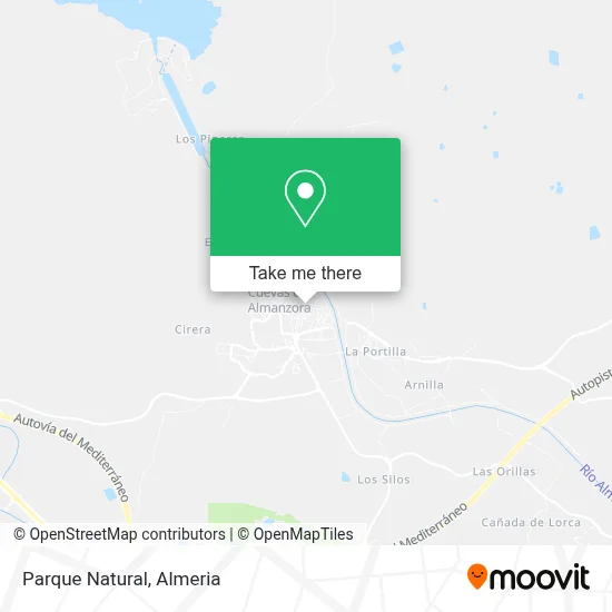 Parque Natural map