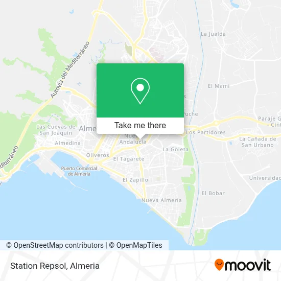 Station Repsol map