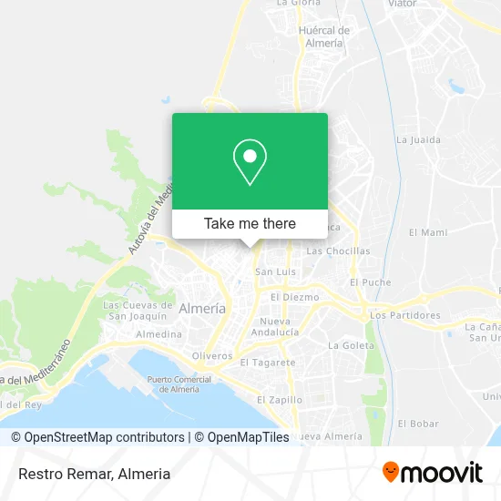 Restro Remar map