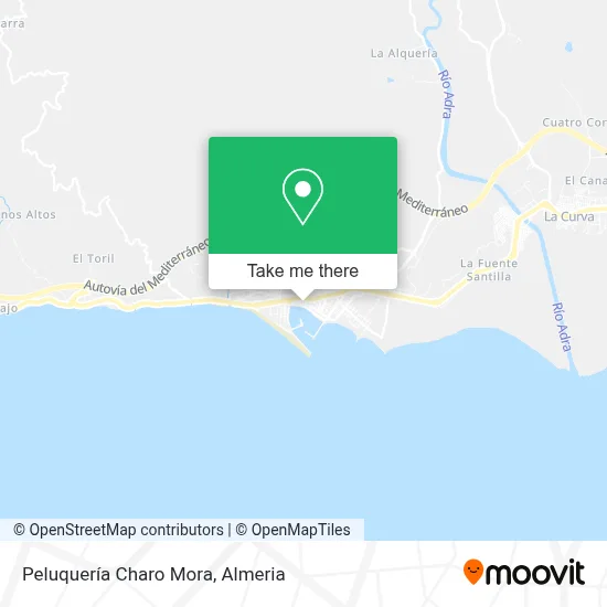 Peluquería Charo Mora map