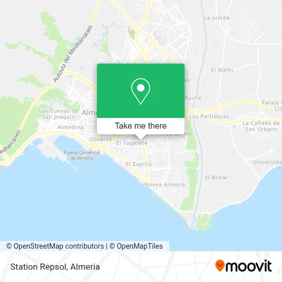 Station Repsol map