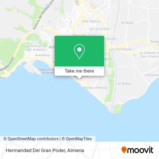 Hermandad Del Gran Poder map