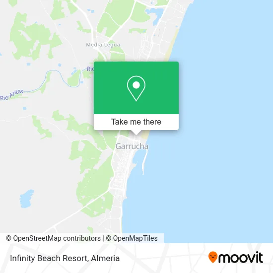 Infinity Beach Resort map