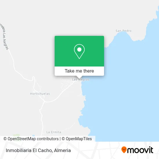 Inmobiliaria El Cacho map