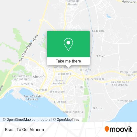 Brasil To Go map