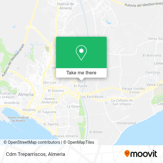 Cdm Treparriscos map