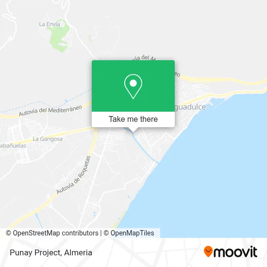 Punay Project map