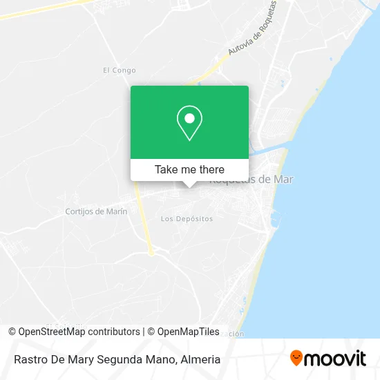 Rastro De Mary Segunda Mano map