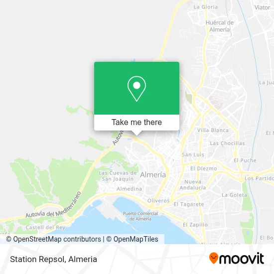 Station Repsol map