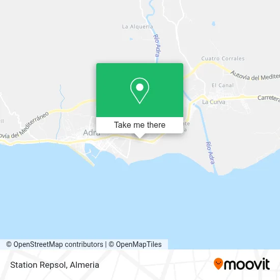 Station Repsol map