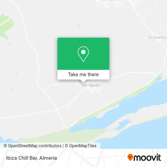 Ibiza Chill Bar map