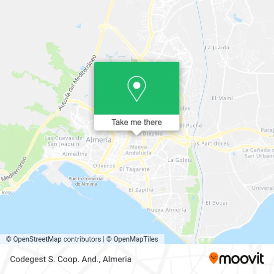 Codegest S. Coop. And. map