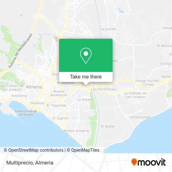 Multiprecio map