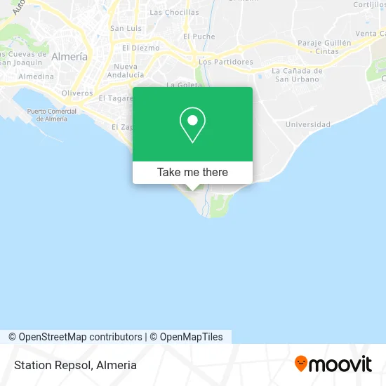 Station Repsol map