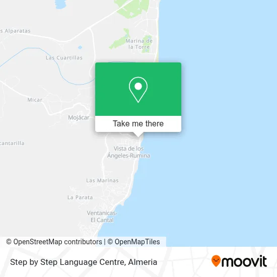 Step by Step Language Centre map
