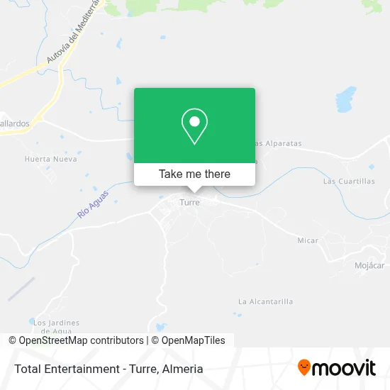Total Entertainment - Turre map