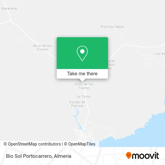 Bio Sol Portocarrero map