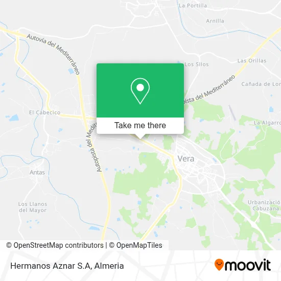 Hermanos Aznar S.A map