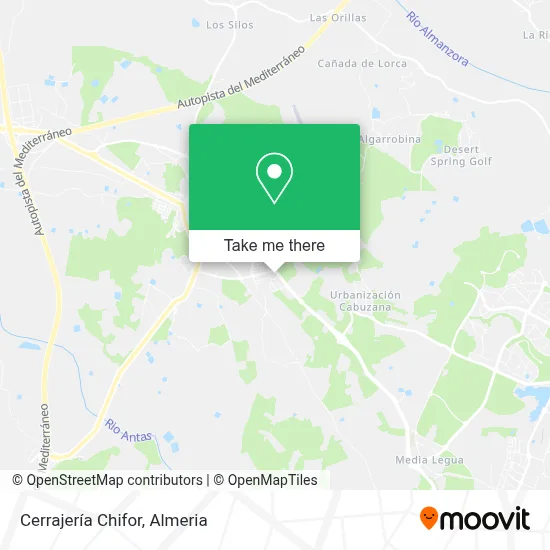 Cerrajería Chifor map