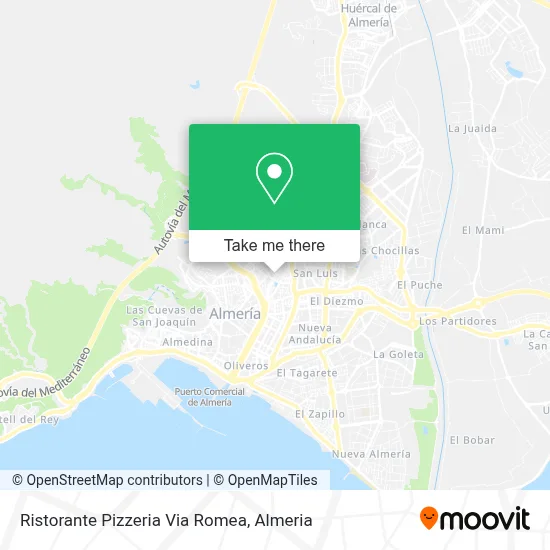 Ristorante Pizzeria Via Romea map