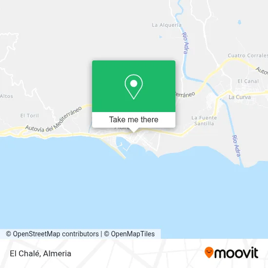 El Chalé map