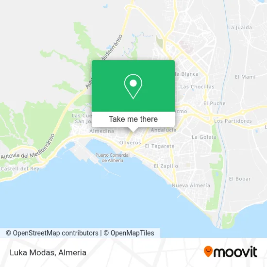 Luka Modas map