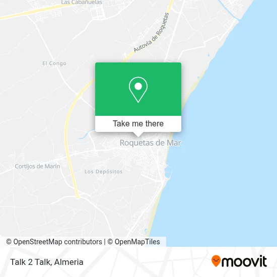 Talk 2 Talk map