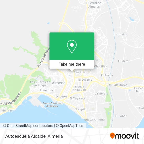 Autoescuela Alcaide map