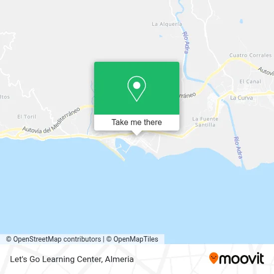 Let's Go Learning Center map