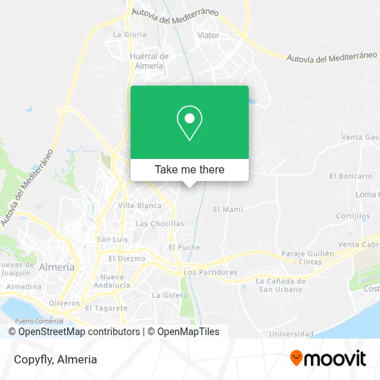 Copyfly map