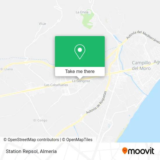 Station Repsol map