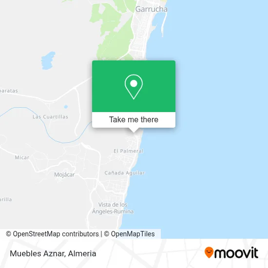 Muebles Aznar map