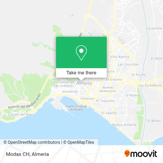 Modas CH map