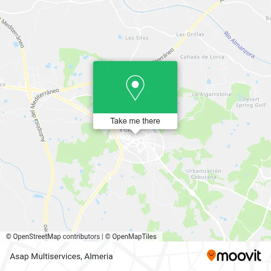 Asap Multiservices map