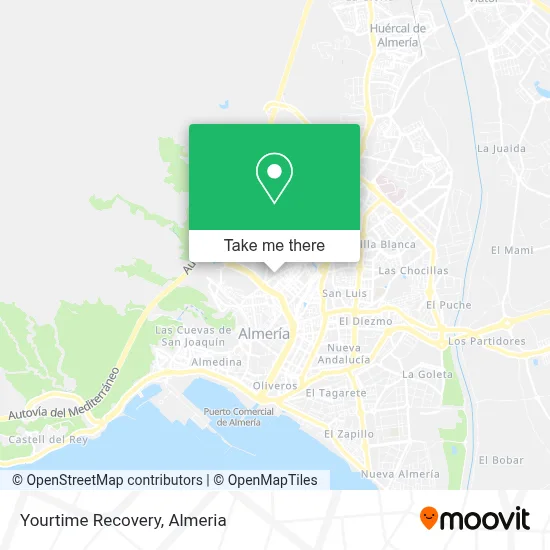 Yourtime Recovery map