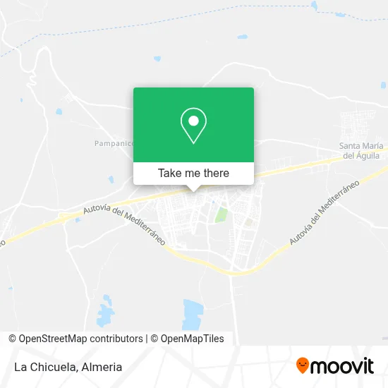 La Chicuela map