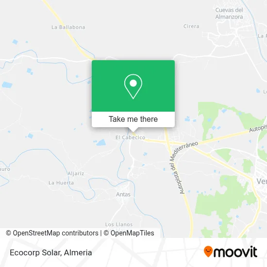 Ecocorp Solar map