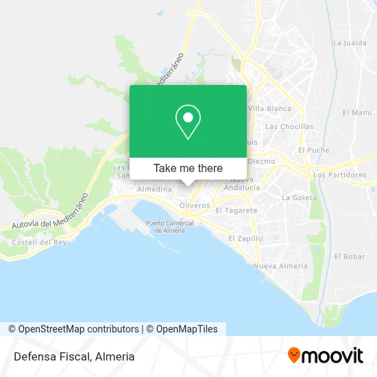 Defensa Fiscal map