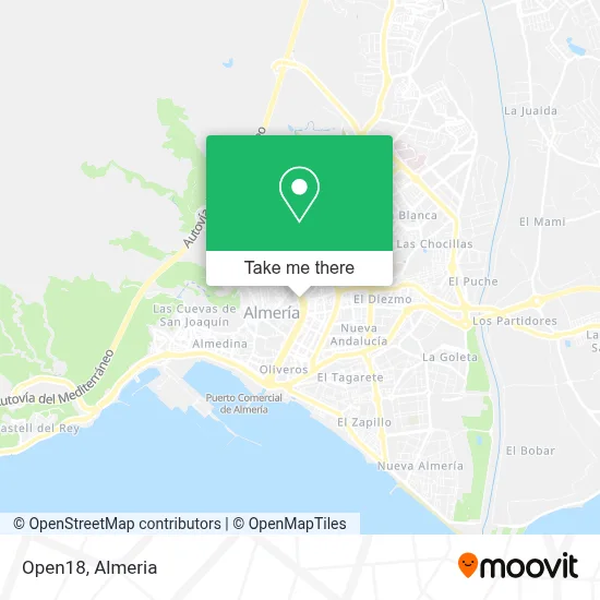 Open18 map