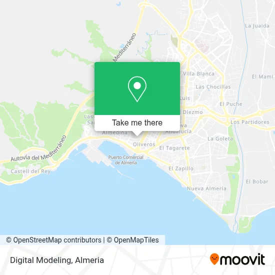 Digital Modeling map