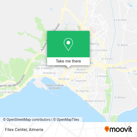 Filex Center map