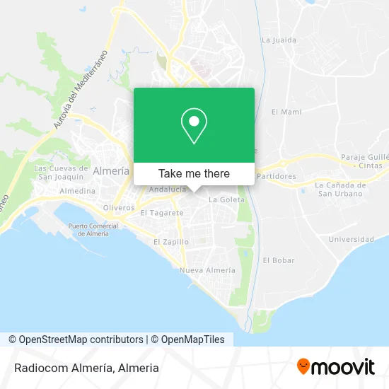 Radiocom Almería map