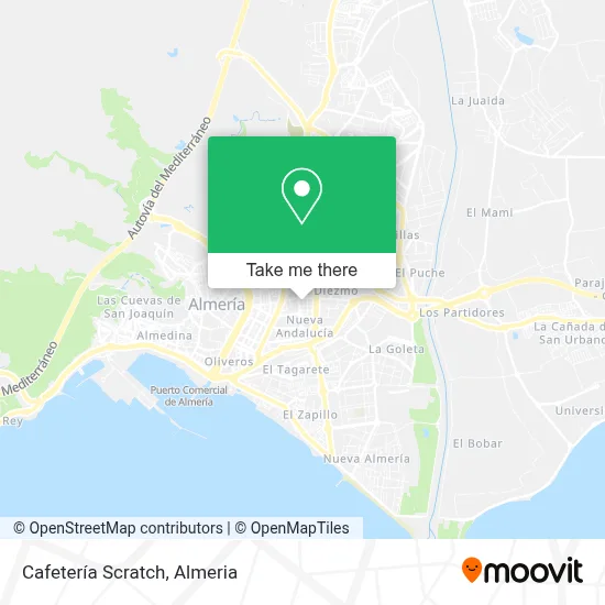 Cafetería Scratch map