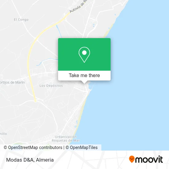 Modas D&A map