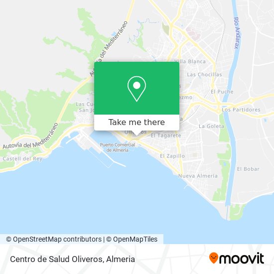 mapa Centro de Salud Oliveros