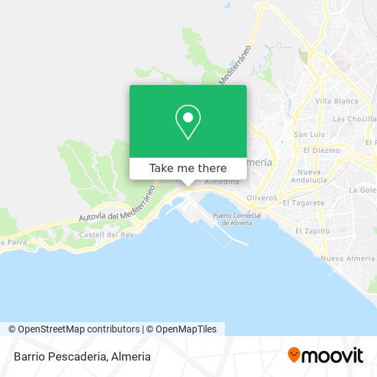 mapa Barrio Pescaderia