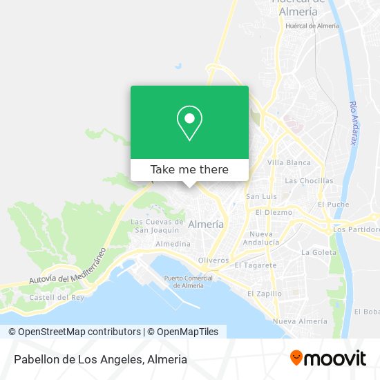 Pabellon de Los Angeles map